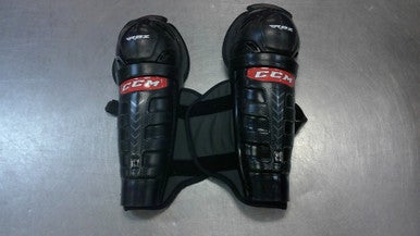 Used CCM RBZ Junior Shin Guards Black 12" 11339-S000196526