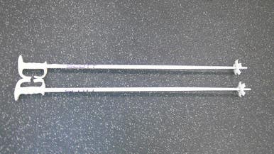 Used Scott CLASSIC Womens DH Ski Pole White 120 cm / 48 in 11339-S000196836