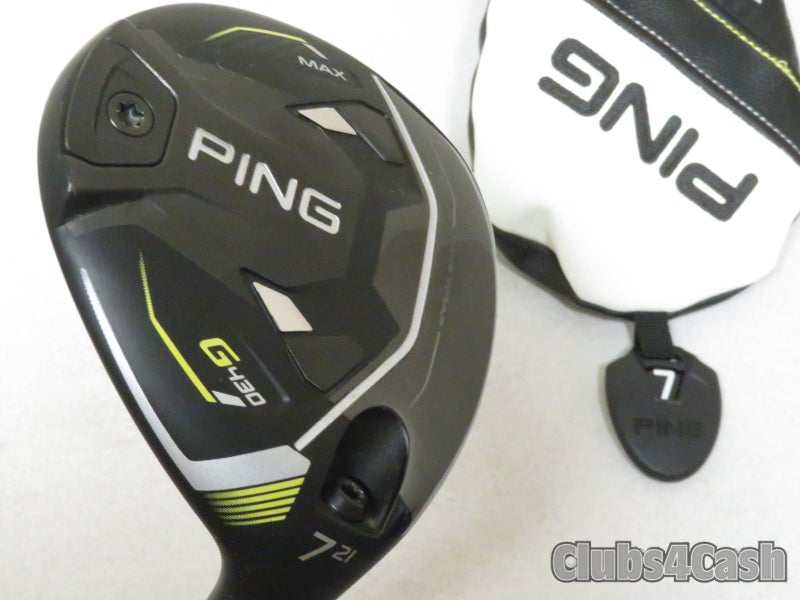 PING G430 Max Fairway 21  7 Wood Alta 65 Black Regular Flex +Cover   Near MINT