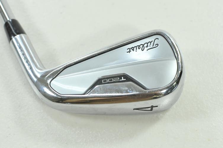 Titleist T200 2021 Single 4 Iron Stiff Flex Right AMT Black S300 Steel # 206707