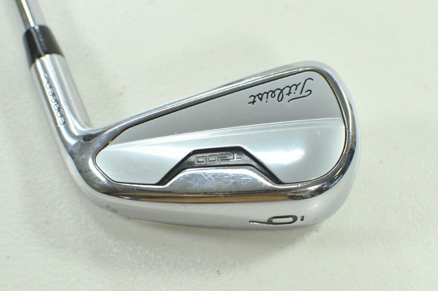 Titleist T200 2021 Single 6 Iron Stiff Flex Right AMT Black S300 Steel # 206710