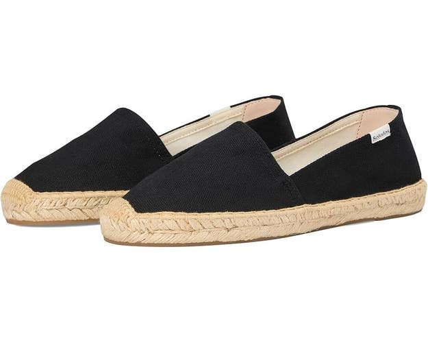 Soludos The Original Dali Espadrille Men's US 9 Noche Black Slip On Shoes TZP864