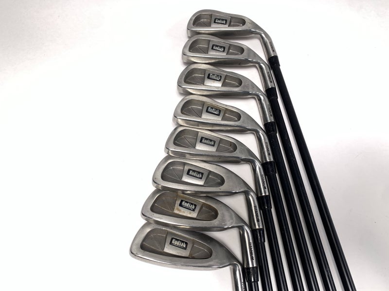 Kodiak Bob Toski Iron Set 3-PW Bob Toski Phenom Regular Graphite Mens RH