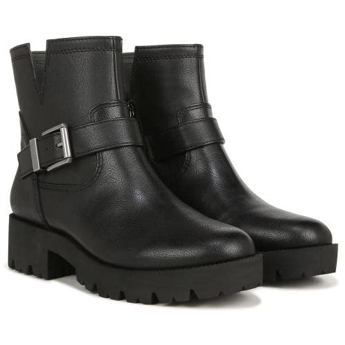 Zodiac Miller-2 I7582S1-001 Boots Womens 9.5 Black Round Toe Biker Bootie TZP996