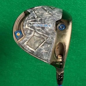 Callaway Paradym Ai Smoke Max 10.5 Driver Project X Even Flow 6.5 Extra Stiff