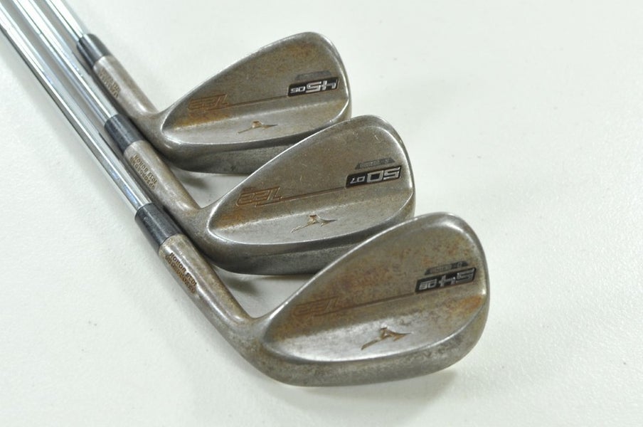 Mizuno T22 Raw 45*, 50*, 54* Wedge Set X-Stiff RH KBS Hi-Rev 2.0 Steel # 206735
