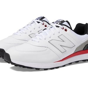 New Balance 574 Greens V2 MG574WK Men's US 13D White Spikeless Golf Shoes FL4372