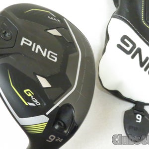 PING G430 Max Fairway 24°  9 Wood Alta CB 65 Black Regular Flex +Cover  NICE