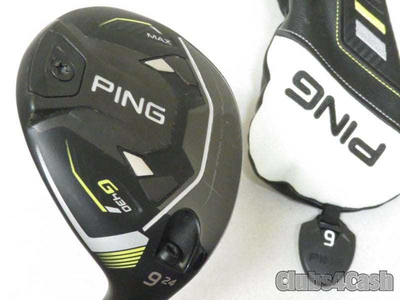 PING G430 Max Fairway 24  9 Wood Alta CB 65 Black Regular Flex +Cover  NICE