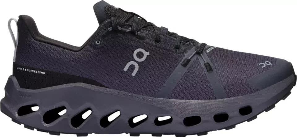 On Cloudsurfer Trail 3ME10270106 Men's Black Waterproof Running Shoes FL4366