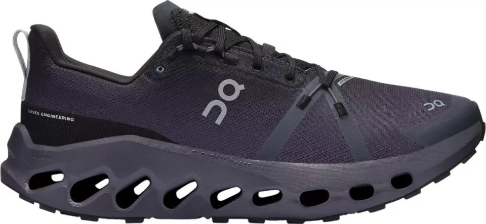 On Cloudsurfer Trail 3ME10270106 Men's Black Waterproof Running Shoes FL4366