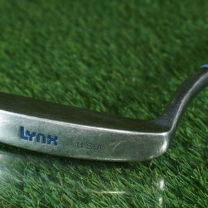 LYNX TIGRESS BLADE PUTTER HEEL SHAFTED 33 LADIES RH WITH GOLF PRIDE GRIP