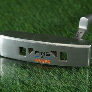 PING ANSER MOXIE BLADE PUTTER 30 JUNIOR BLACK DOT RH & GRIP ~ KIDS 57"-60" TALL