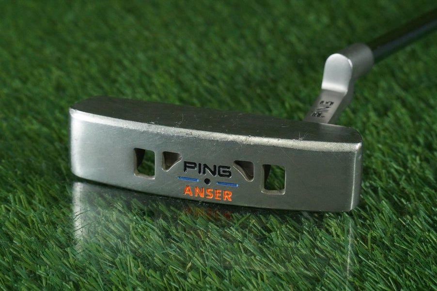 PING ANSER MOXIE BLADE PUTTER 30 JUNIOR BLACK DOT RH & GRIP ~ KIDS 57"-60" TALL