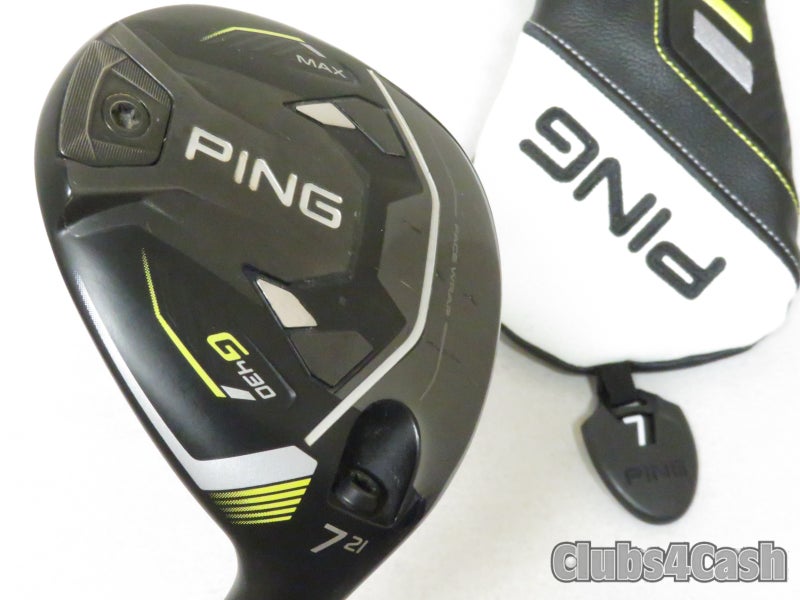 PING G430 Max Fairway 21 7 Wood Alta CB 65 Black SR-Flex SENIOR +Cover .. NICE