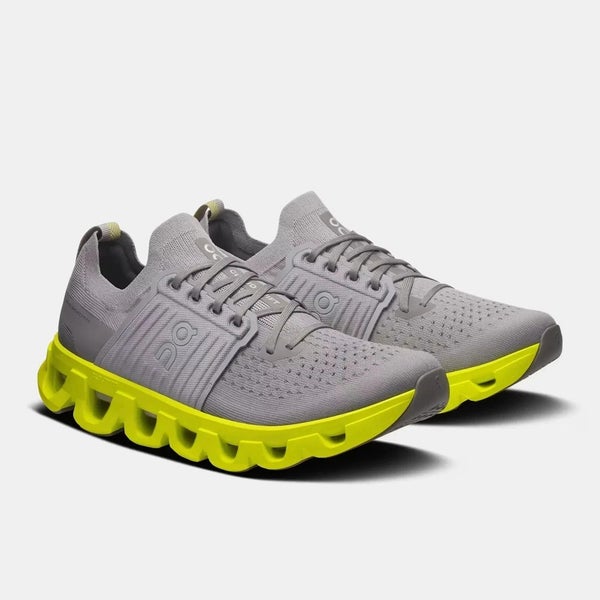 On Cloudswift 4 3MF10133348 Sneakers Men 14 Alloy Lime Road Running Shoes FL4344