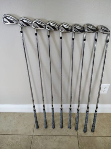 Callaway Mavrik Golf Iron Set 5-PW, AW, SW (8 clubs) Regular Flex Steel Shaft