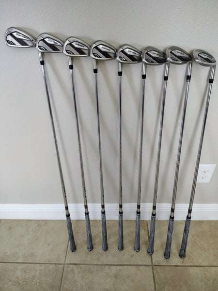 Callaway Mavrik Golf Iron Set 5-PW, AW, SW (8 clubs) Regular Flex Steel Shaft