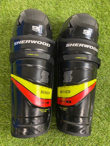 Senior Sher-Wood Rekker Legend 1 Shin Pads 15" (New)