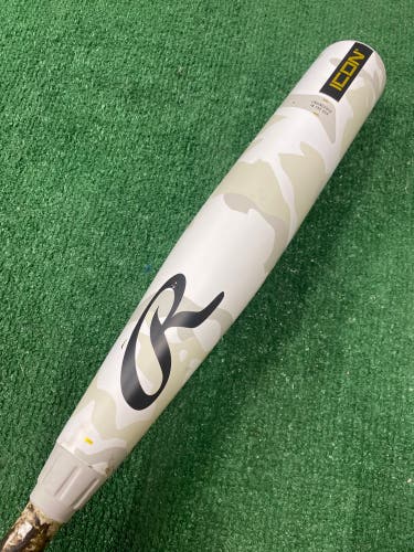 2025 Rawlings Icon Composite Bat USSSA Certified (-5) Composite 26 oz 31" (Used)