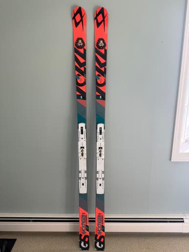 Men's 2014 Volkl Racetiger GS 183 cm Racing Skis Without Bindings (Used)