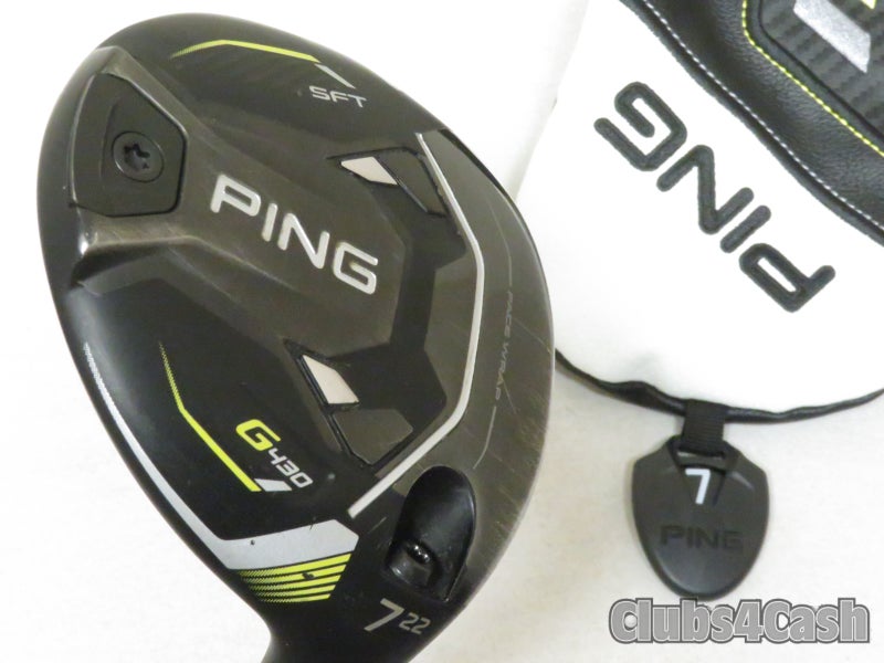 PING G430 SFT Fairway 22 7 Wood Alta CB 65 Black Regular Flex +Cover