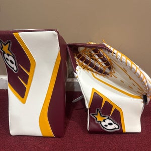 Brian's Icon1k Glove & Blocker  Pro Stock (New) Item#MNBR