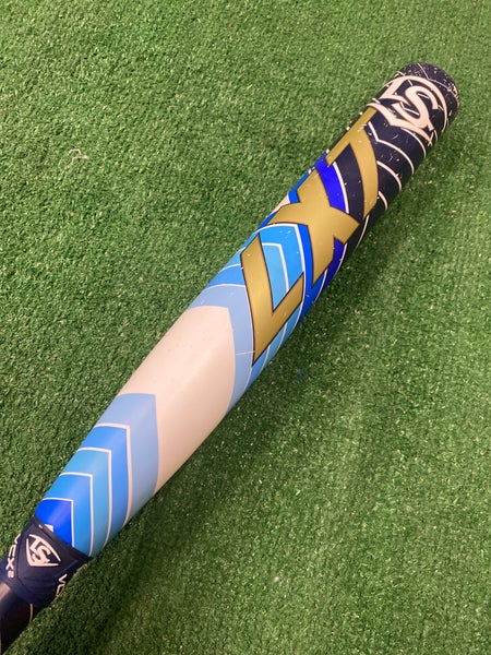 White 2024 Louisville Slugger LXT Composite Bat (-10) Composite 21 oz 31" (Used)