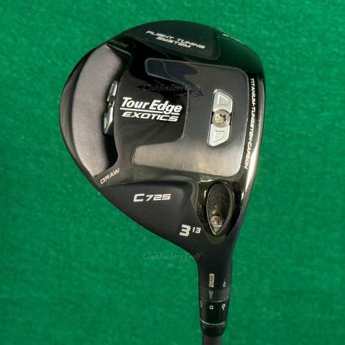 Tour Edge Exotics C725 13 Fairway 3 Wood HZRDUS Black 6.0 70g Stiff w/HC