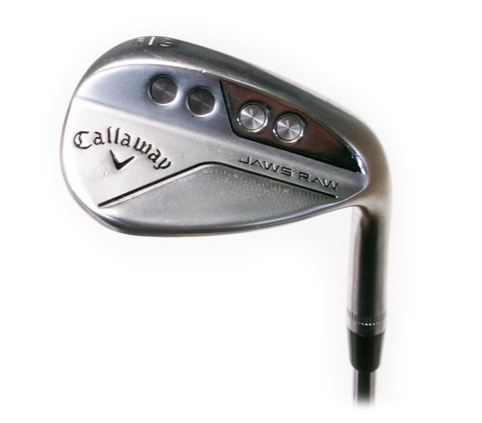 Callaway Jaws Raw 60*/10* S Grind Lob Wedge Steel TT Dynamic Gold Spinner 115