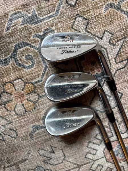 Titleist BV Vokey Right Handed 52, 56, 60 Wedge set (Used)