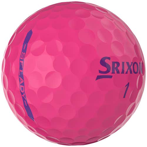 Srixon Soft Feel Lady Golf Balls (PassionPink, 3pk) 1 Sleeve 2023 NEW