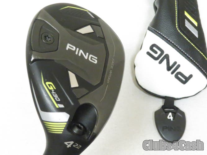 PING G430 Hybrid 22 4H HZRDUS Smoke RDX Red 70g 5.5 Regular Flex +Cover