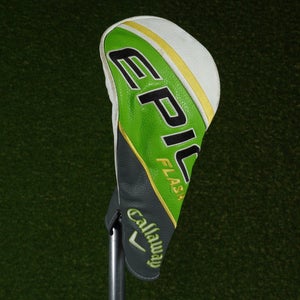 CALLAWAY EPIC FLASH DRIVER HEADCOVER GRAY / GREEN / WHITE / YELLOW ~ LOOK!!
