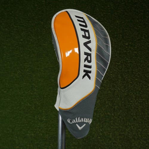 CALLAWAY MAVERIK DRIVER HEADCOVER WHITE / GRAY / ORANGE ~ LOOK!!