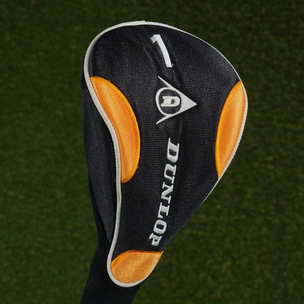 DUNLOP DRIVER HEADCOVER BLACK / ORANGE ~ LOOK!!