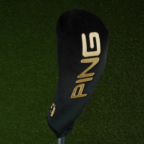 PING ISI TITANIUM DRIVER HEADCOVER BLACK / GOLD ~ LOOK!!