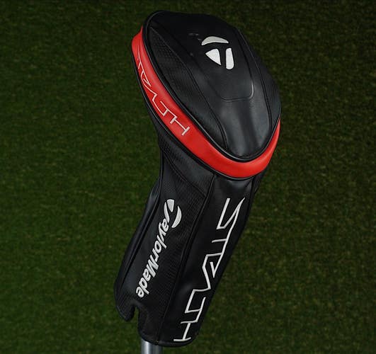 TAYLORMADE STEALTH DRIVER HEADCOVER BLACK / RED ~ LOOK!!