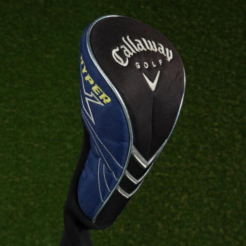 CALLAWAY HYPER X DRIVER HEADCOVER BLACK / BLUE ~ LOOK!!