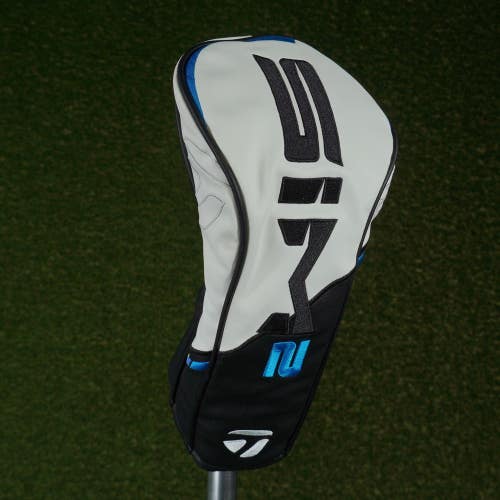 TAYLORMADE SIM 2 DRIVER HEADCOVER BLACK / WHITE / BLUE ~ LOOK!!