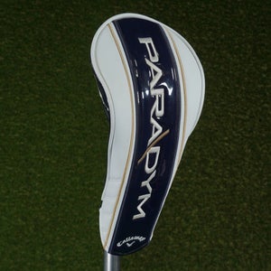 CALLAWAY PARADYM DRIVER HEADCOVER WHITE / NAVY / GOLD ~ LOOK!!