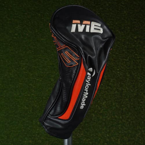 TAYLORMADE M6 DRIVER HEADCOVER BLACK / RED ~ LOOK!!