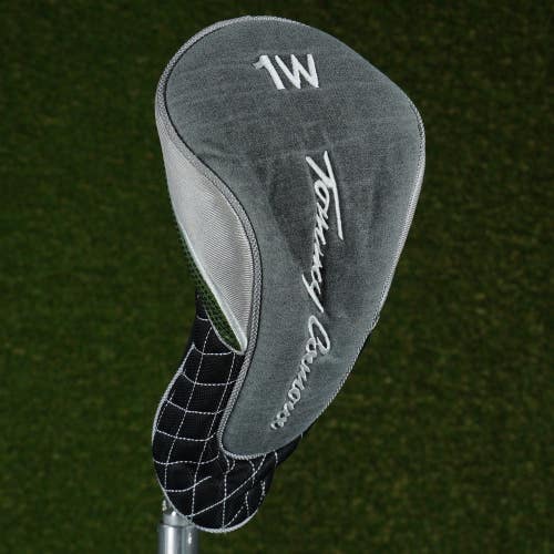 TOMMMY ARMOUR DIAMOND SCOT 1W DRIVER HEADCOVER GRAY / BLACK / GREEN ~ LOOK!!