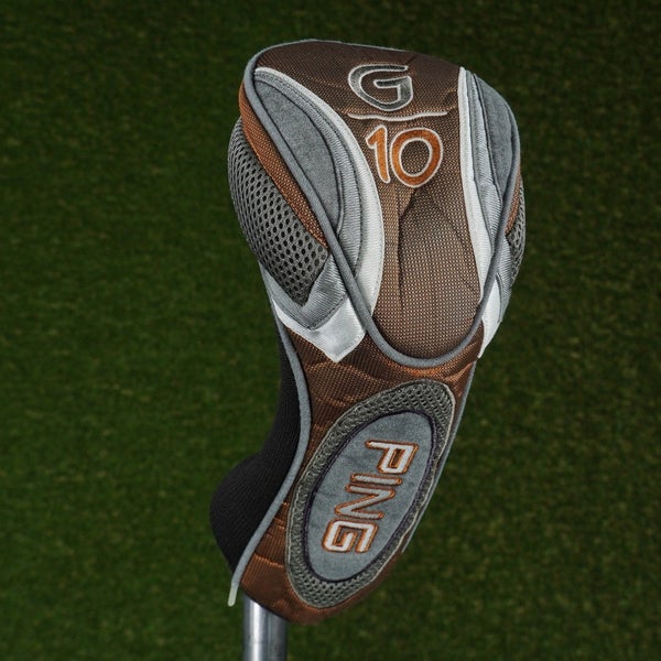 PING G10 DRIVER HEADCOVER COPPER BROWN / GRAY / BLACK ~ LOOK!!