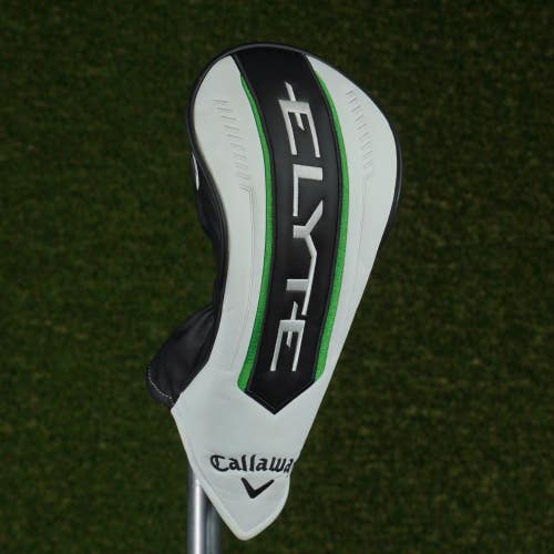 CALLAWAY ELYTE DRIVER HEADCOVER BLACK / WHITE / GREEN ~ LOOK!!