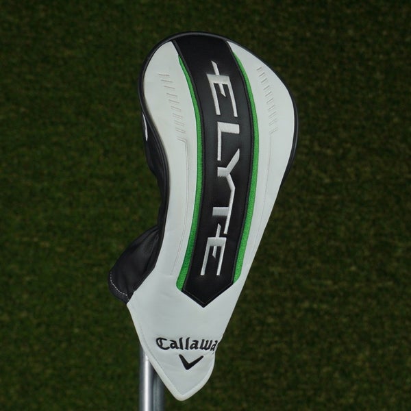 CALLAWAY ELYTE DRIVER HEADCOVER BLACK / WHITE / GREEN ~ LOOK!!