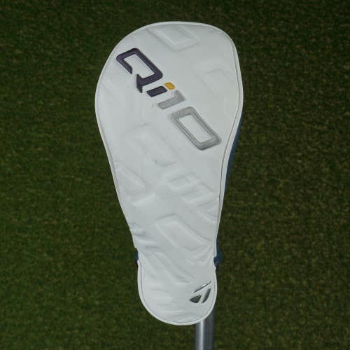 TAYLORMADE QI10 DRIVER HEADCOVER WHITE / BLUE ~ LOOK!!
