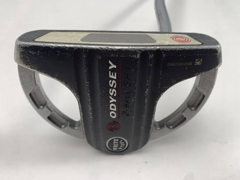 Odyssey White Steel 2-Ball SRT Putter 33" Mens RH