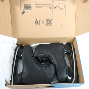 Roces RSK 2 Black Hockey Ice Skates Womens Sz 11 Mens Sz 9 New  Read