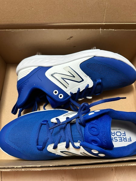 Blue Men's Size M 11.0 (W 12.0) Adult New Balance 3000v6 Low Top Metal (New)